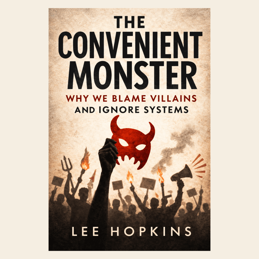 The convenient monster: why we blame villains and ignore systems