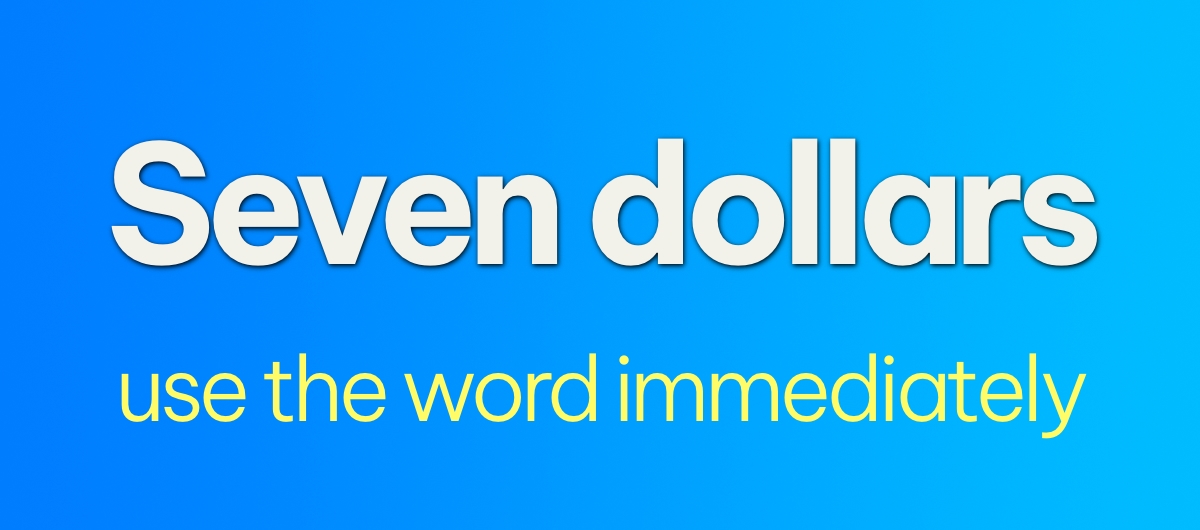 The seven-dollar therapist